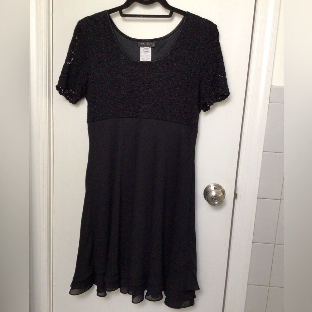 Black semi formal dress